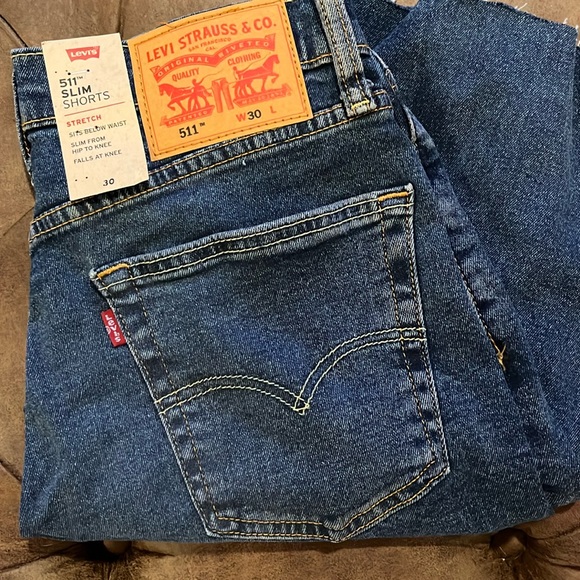 Levi's Pants - Levi’s 511 slim Shorts 30